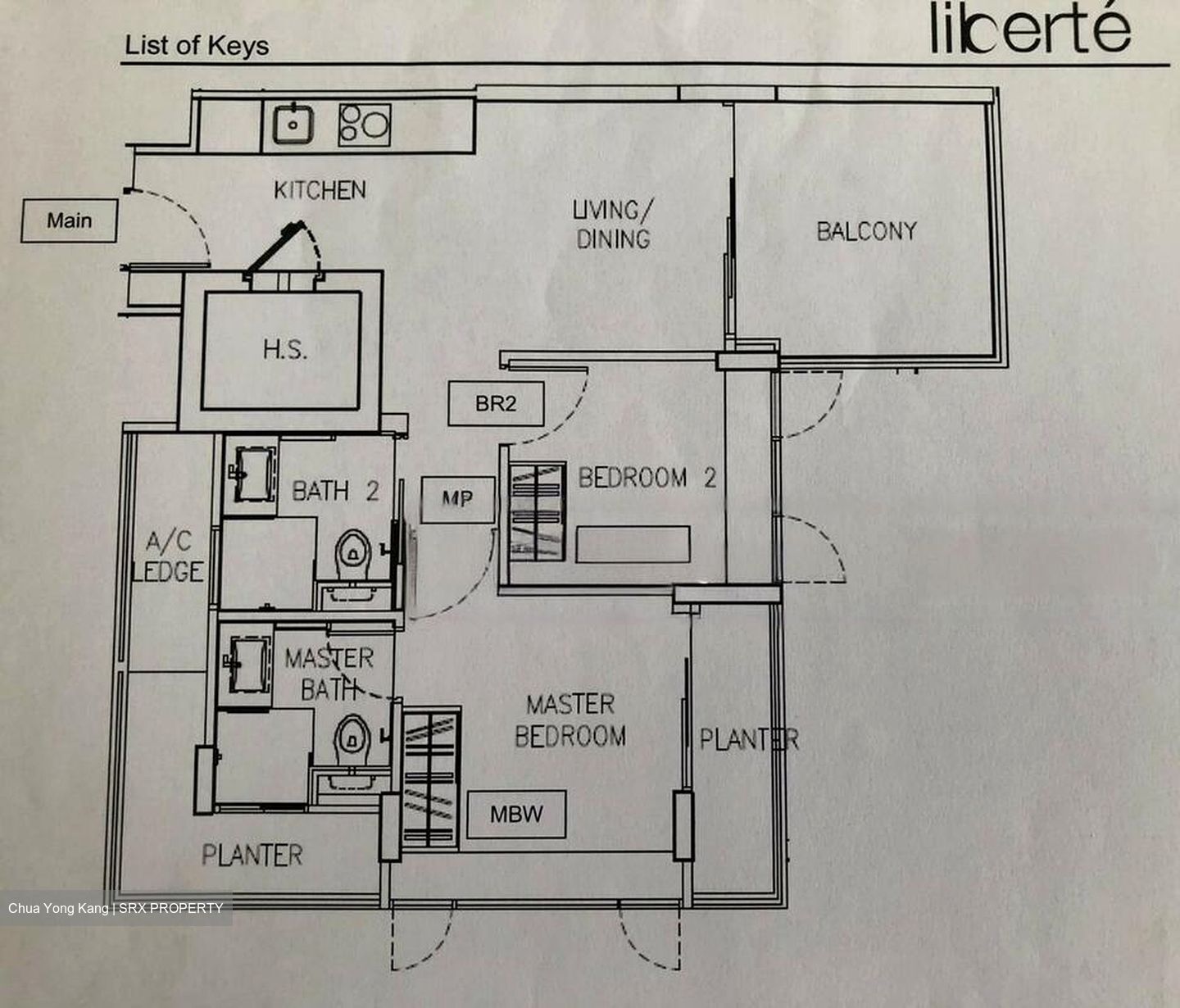 Liberte (D10), Apartment #501211921